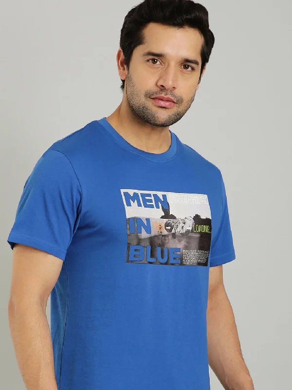 Men Team India Graphic Crew Neck T-Shirt