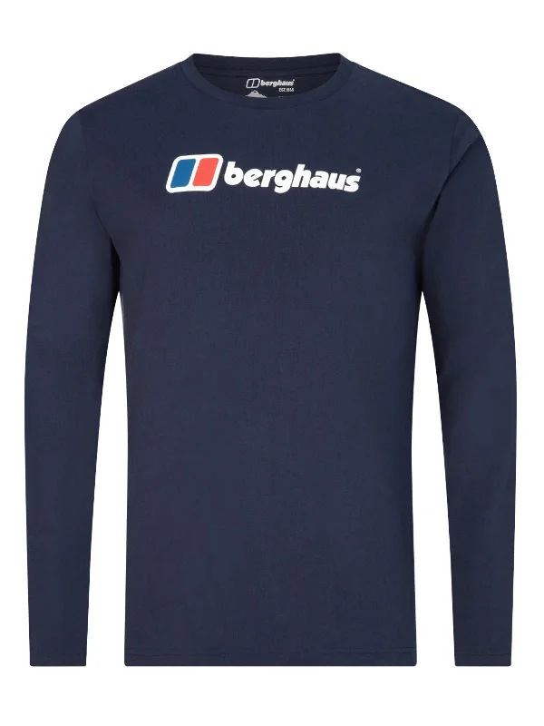 MEN'S BIG CORPORATE LOGO LONG SLEEVE TEE