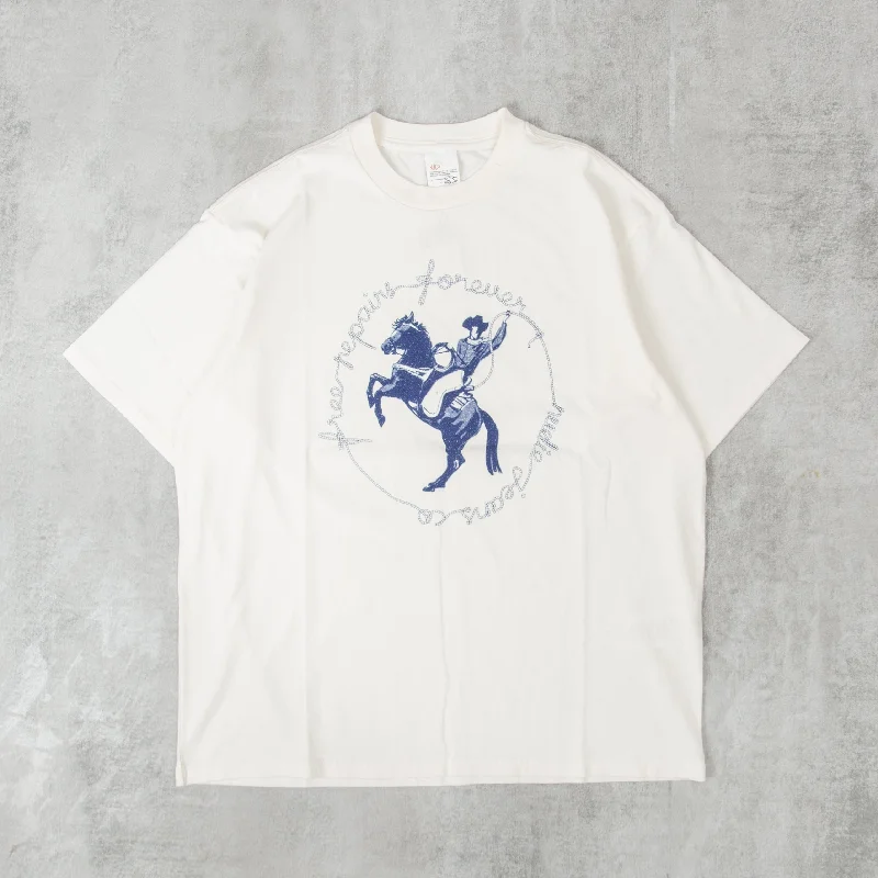 Nudie Koffe Free Repairs Tee - Off White