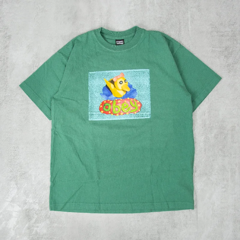 Obey Clay Duck Tee - Palm Leaf