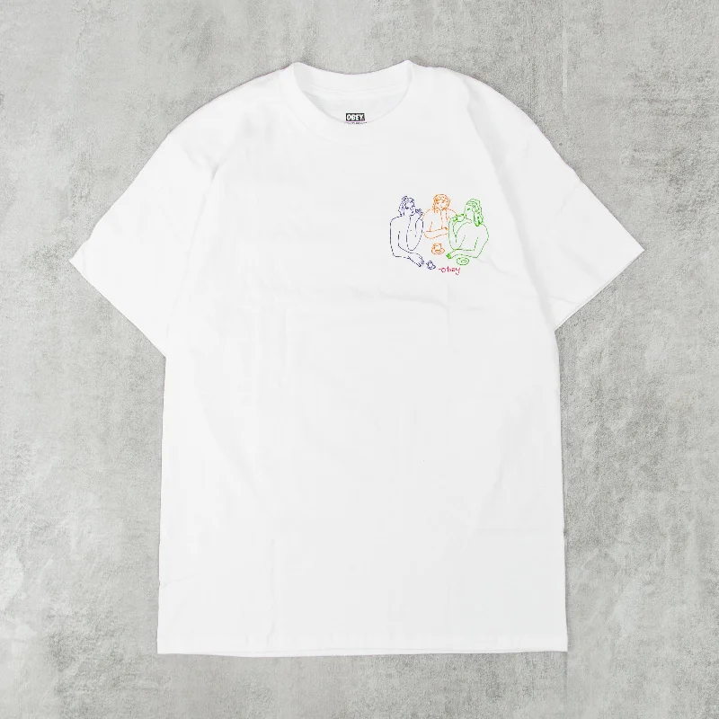 Obey Cup Of Tea Tee - White