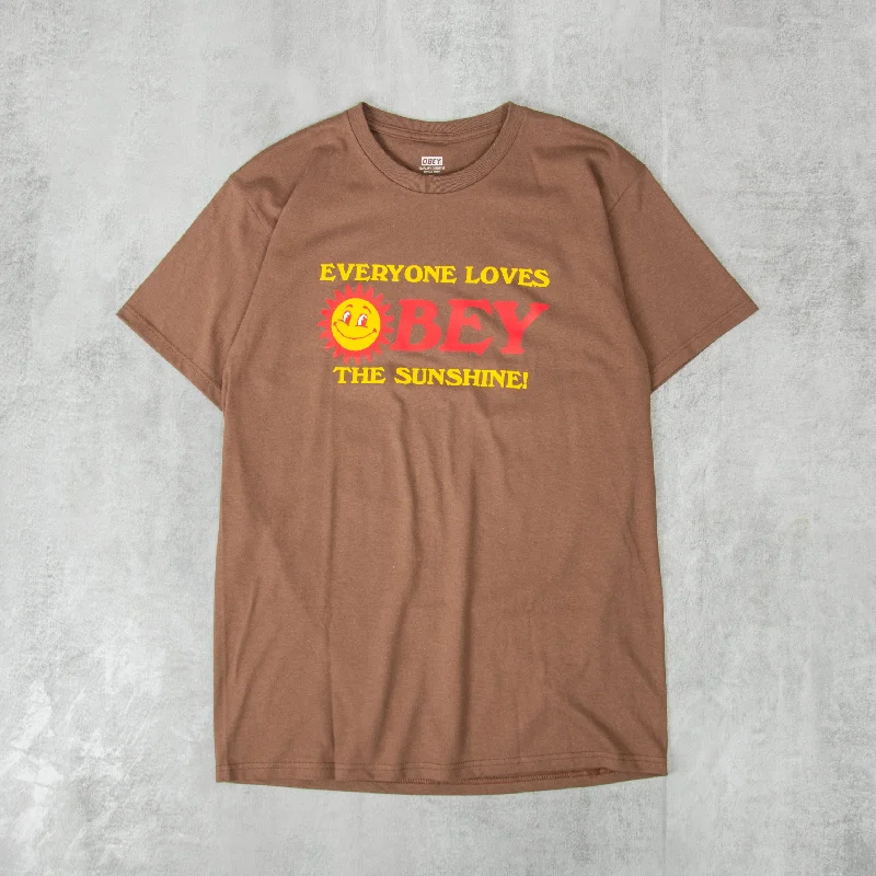 Obey Everyone Loves the Sunshine Tee - Silt