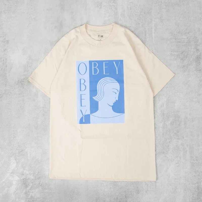 Obey Final Pensive Tee - Cream