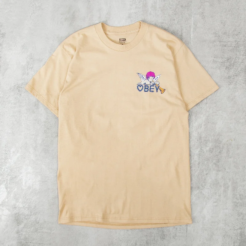 Obey Baby Angel Tee - Sand