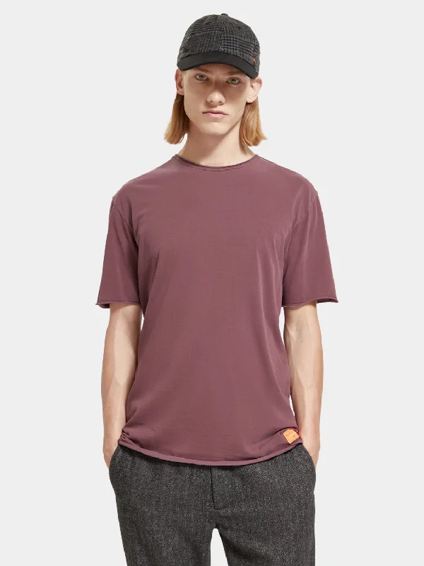 Raw edge t-shirt