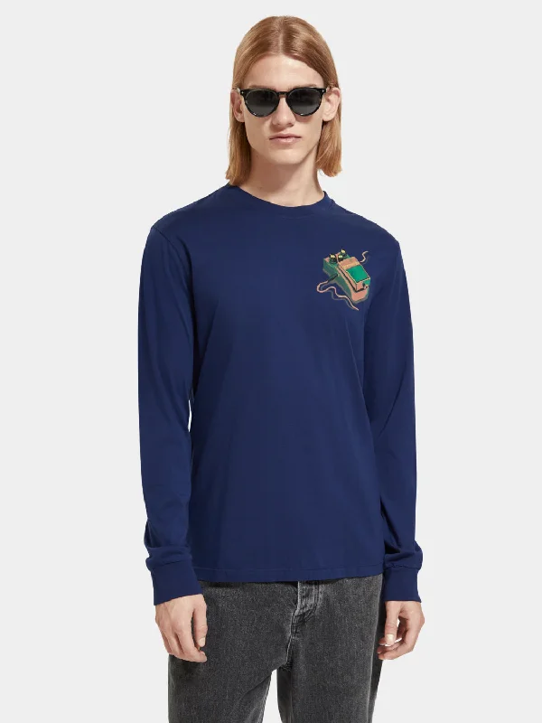 Regular-fit long sleeved t-shirt