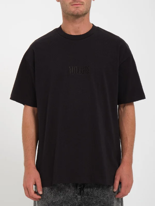 Ripple Stone T-shirt - BLACK