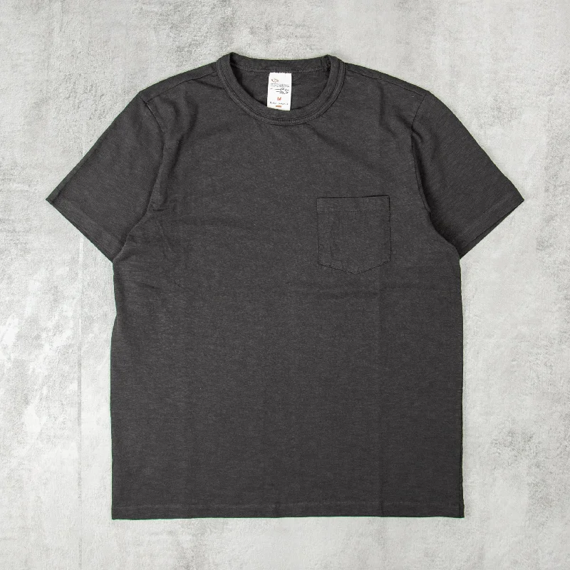 Nudie Roy Heavy Slub Tee - Antracite