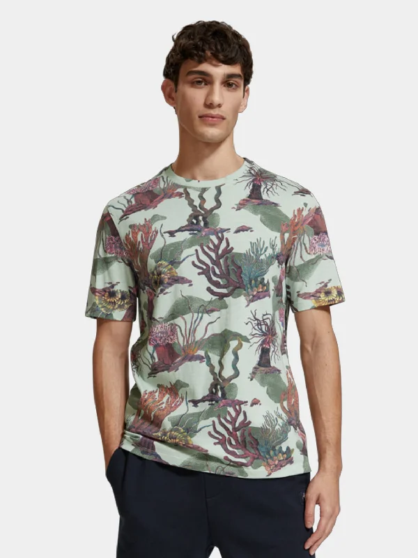 Seashell printed t-shirt