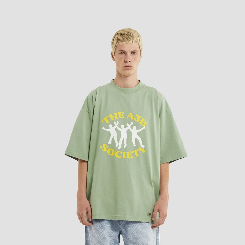 SOCIETY T-SHIRT GREEN