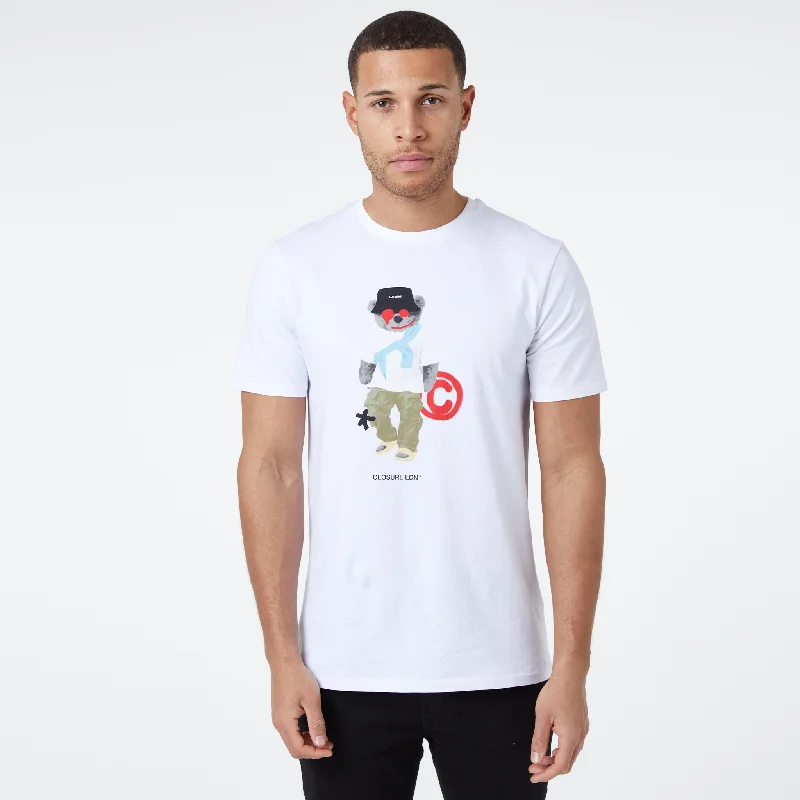 Street Bear T-Shirt | White