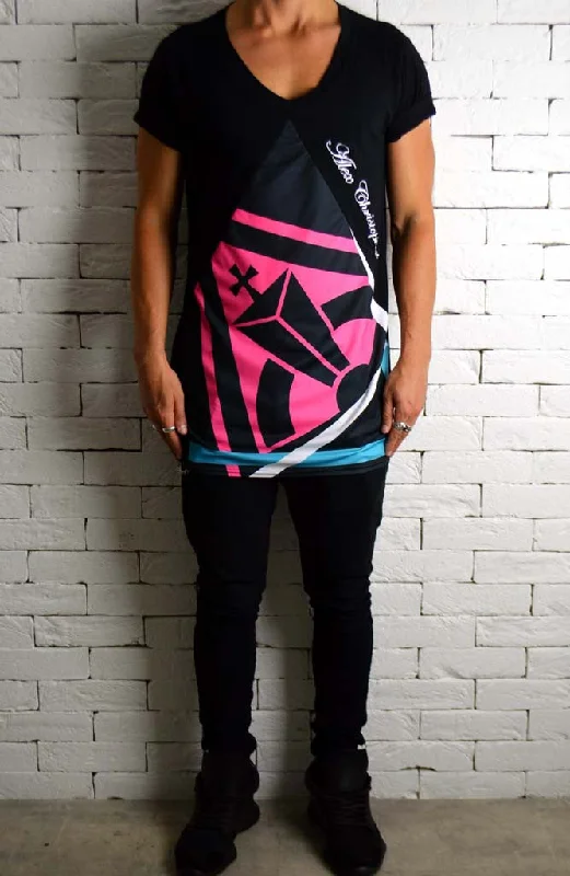 Sublimation V Neck - Retro