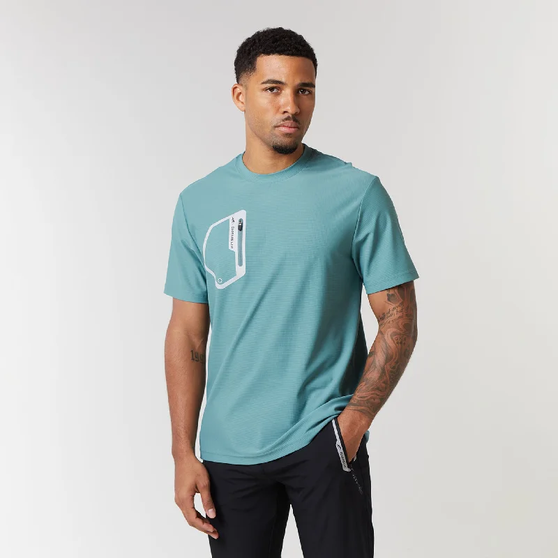 Tech Pocket T-Shirt | Dark Sage